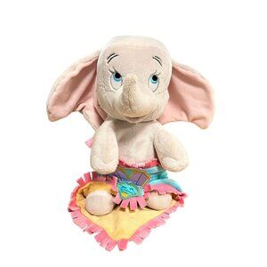 DISNEY PARKS BABIES DUMBO ELEPHANT PLUSH W/‎ CIRCUS TENT BLANKET Stuffie